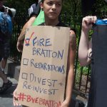 8/2/2016 - #ShutDownCityHallNYC activists in Abolition Park ( City Hall Park). NYC.
Photo by Javier Soriano/http://www.JavierSoriano.com/