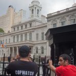 8/2/2016 - #ShutDownCityHallNYC demonstrators in Abolition Park ( City Hall Park). NYC.
Photo by Javier Soriano/http://www.JavierSoriano.com/