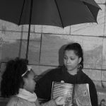 Domingo 9 de octubre de 2016. Manhattan, ciudad de Nueva York - Noveno Día Anual de Recordatorio Indígena.
Estaba lloviendo. ¡El agua es vida!

Sunday, October 9, 2016. Manhattan, New York City -  9th Annual NYC Indigenous Day Of Remembrance.
It was raining. Water is life!
Photo by Javier Soriano/www.JavierSoriano.com