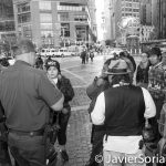 Domingo 9 de octubre de 2016. Manhattan, ciudad de Nueva York - Noveno Día Anual de Recordatorio Indígena.
Niñas bailando. Los pendejjos guardabosques vinieron preguntando: "¿Tienen permiso para estar aquí? Esta es tierra Indígena Lenape. Personas Indígenas nunca deberían de pedir permiso para estar en tierras Indígenas.

Sunday, October 9, 2016. Manhattan, New York City -  9th Annual NYC Indigenous Day Of Remembrance.
Girls dancing. Pendejos rangers came asking; "Do you have permission to be here? This is Lenape Indigenous land. Indigenous people should never ask for permission to be on Indigenous land.
Photo by Javier Soriano/www.JavierSoriano.com