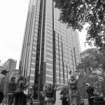 Domingo 9 de octubre de 2016. Manhattan, ciudad de Nueva York - Noveno Día Anual de Recordatorio Indígena.
Danzantes Mexicas.

Sunday, October 9, 2016. Manhattan, New York City -  9th Annual NYC Indigenous Day Of Remembrance.
Mexica dancers.
Photo by Javier Soriano/www.JavierSoriano.com