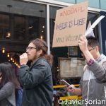 11/5/2016 Manhattan - NYC Prayer March in support of the Standing Rock Sioux Nation. 
Photo by Javier Soriano/http://www.JavierSoriano.com/