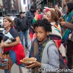 11/5/2016 Manhattan - NYC Prayer March in support of the Standing Rock Sioux Nation. 
Photo by Javier Soriano/http://www.JavierSoriano.com/