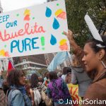 11/5/2016 Manhattan - NYC Prayer March in support of the Standing Rock Sioux Nation. 
Photo by Javier Soriano/http://www.JavierSoriano.com/