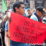 11/5/2016 Manhattan - NYC Prayer March in support of the Standing Rock Sioux Nation. 
Photo by Javier Soriano/http://www.JavierSoriano.com/