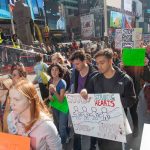 11/5/2016 Manhattan - NYC Prayer March in support of the Standing Rock Sioux Nation. 
Photo by Javier Soriano/http://www.JavierSoriano.com/
