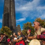 11/5/2016 Manhattan - NYC Prayer March in support of the Standing Rock Sioux Nation. 
Photo by Javier Soriano/http://www.JavierSoriano.com/
