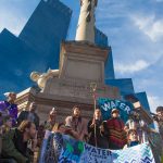 11/5/2016 Manhattan - NYC Prayer March in support of the Standing Rock Sioux Nation. 
Photo by Javier Soriano/http://www.JavierSoriano.com/