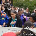 11/5/2016 Manhattan - NYC Prayer March in support of the Standing Rock Sioux Nation. 
Photo by Javier Soriano/http://www.JavierSoriano.com/