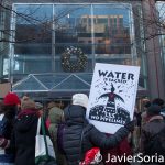 12/15/2016 NYC - Water protectors in front of Citi Group headquarters in Manhattan.
Photo by Javier Soriano/www.JavierSoriano.com