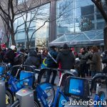 12/15/2016 NYC - Water protectors in front of Citi Group headquarters in Manhattan.
Photo by Javier Soriano/www.JavierSoriano.com