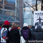 12/15/2016 NYC - Water protectors in front of Citi Group headquarters in Manhattan.
Photo by Javier Soriano/www.JavierSoriano.com