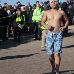 1/1/2017 NYC - 113th Annual Coney Island Polar Bear New Years Day Plunge.
Photo by Javier Soriano/www.JavierSoriano.com