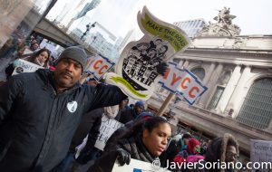 3/4/2017 - People’s March for Education Justice in NYC. Photo by Javier Soriano/www.JavierSoriano.com