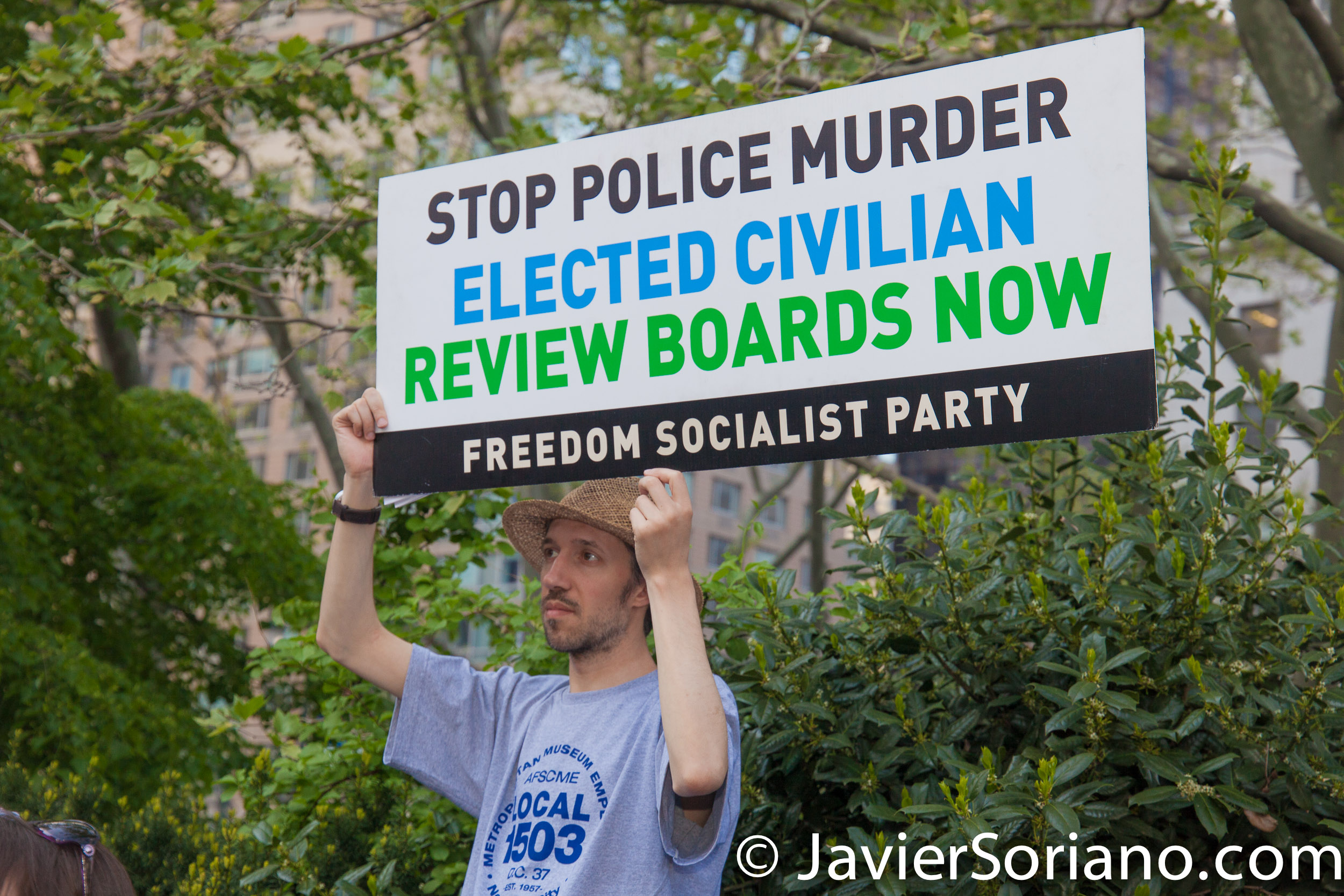 5/01/2017 Foley Square Park, NYC - International Workers’ Day (MAYDAY). Photo by Javier Soriano/www.JavierSoriano.com