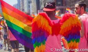 6/26/2016 Manhattan, NYC - LGBTQ Pride March in New York City. Photo by Javier Soriano/www.JavierSoriano.com