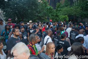 8/23/2017 NYC - People at the “United We Stand” rally in support of Colin Kaepernick. Photo by Javier Soriano/www.JavierSoriano.com