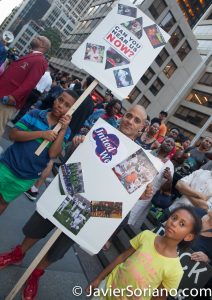 8/23/2017 NYC - People at the “United We Stand” rally in support of Colin Kaepernick. Photo by Javier Soriano/www.JavierSoriano.com