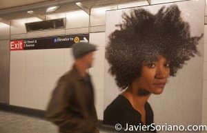1/1/2017. Manhattan, NYC - Today was the opening of the new Second Avenue Subway. Manhattan, Ciudad de Nueva York - Hoy fue la apertura del nuevo metro de la Segunda Avenida. Photo by Javier Soriano/www.JavierSoriano.com