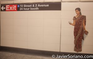 1/1/2017. Manhattan, NYC - Today was the opening of the new Second Avenue Subway. Manhattan, Ciudad de Nueva York - Hoy fue la apertura del nuevo metro de la Segunda Avenida. Photo by Javier Soriano/www.JavierSoriano.com