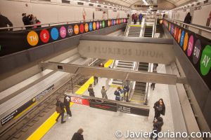 1/1/2017. Manhattan, NYC - Today was the opening of the new Second Avenue Subway. Manhattan, Ciudad de Nueva York - Hoy fue la apertura del nuevo metro de la Segunda Avenida. Photo by Javier Soriano/www.JavierSoriano.com