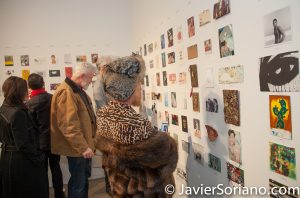 1/19/2018. Manhattan, New York City - 20th Annual Postcards From the Edge. Hosted by Visual AIDS at Gallery 524 524 West 26th Street. Photo by Javier Soriano/www.JavierSoriano.com