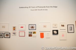 1/19/2018. Manhattan, New York City - 20th Annual Postcards From the Edge. Hosted by Visual AIDS at Gallery 524 524 West 26th Street. Photo by Javier Soriano/www.JavierSoriano.com