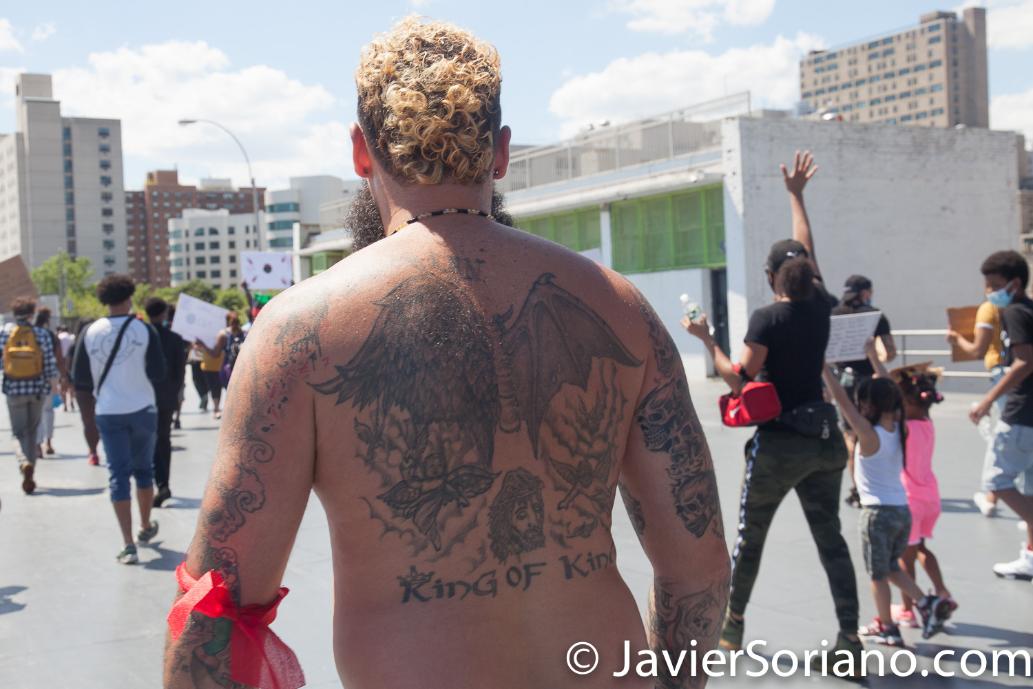 Friday, June 12, 2020. Brooklyn, New York City - Rally and march in Coney Island. Protestors said it was a "Peaceful demonstration for George Floyd, Breonna Taylor and the many other victims of police brutality." Photo by Javier Soriano/www.JavierSoriano.com