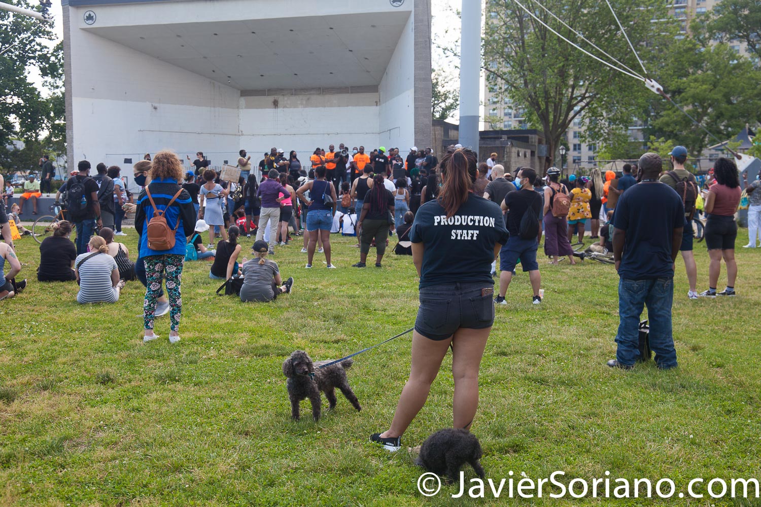 Friday, June 12, 2020. Brooklyn, New York City - Rally and march in Coney Island. Protestors said it was a "Peaceful demonstration for George Floyd, Breonna Taylor and the many other victims of police brutality." Photo by Javier Soriano/www.JavierSoriano.com