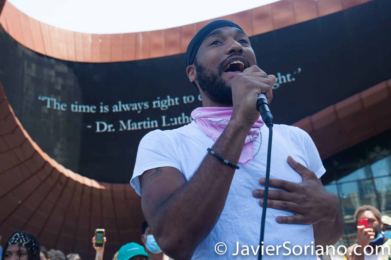 Tuesday, June 9, 2020. Brooklyn, New York City – Children’s March in support of George Floyd and Black Lives Matter. Photo by Javier Soriano/www.JavierSoriano.com
