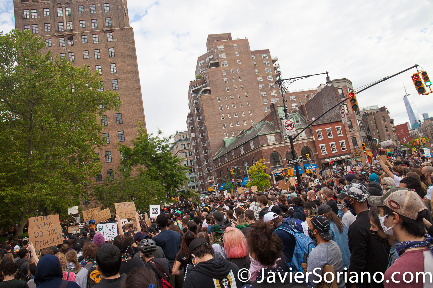 Tuesday, June 2, 2020. New York City - Rally in front of The Stonewall Inn in Manhattan to demand justice for George Floyd, Breonna Taylor, and too many others victims of police violence in the United States of America. Photo by Javier Soriano/www.JavierSoriano.com