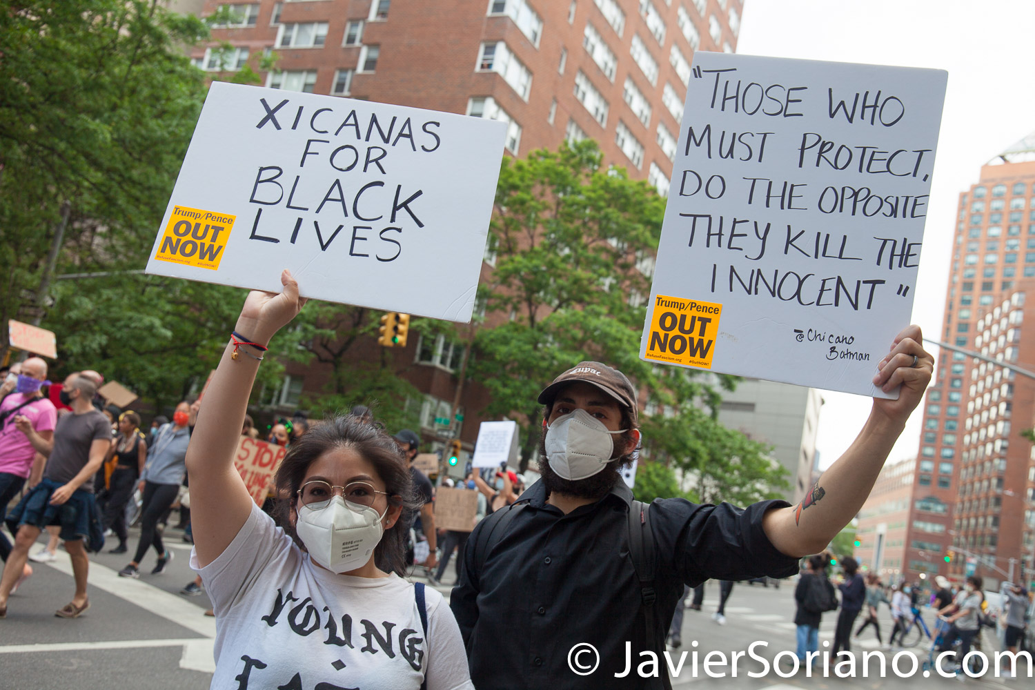 Tuesday, June 2, 2020. New York City - March from The Stonewall Inn to the Lower Manhattan to demand justice for George Floyd, Breonna Taylor, and too many others victims of police violence in the United States of America. Photo by Javier Soriano/www.JavierSoriano.com