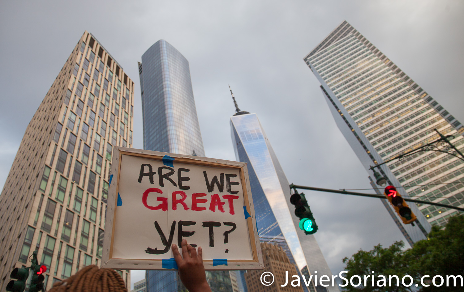 Tuesday, June 2, 2020. New York City - March from The Stonewall Inn to the Lower Manhattan to demand justice for George Floyd, Breonna Taylor, and too many others victims of police violence in the United States of America. Photo by Javier Soriano/www.JavierSoriano.com