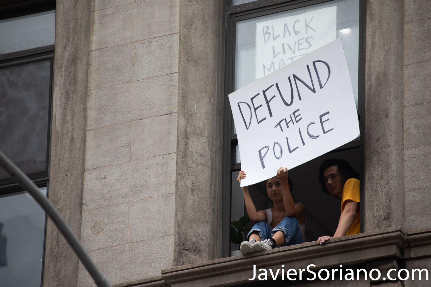 Thursday, July 30, 2020. Manhattan, New York City - Rally and March: “Liberation for Black Queer and Trans people.” Protesters had a rally in front of The Stonewall Inn. After the rally, they marched to Foley Square Park. A Trans woman said sometimes Trans women and Trans men are killed by police and sometimes they are killed by their own community. Activists said all Black Lives Matter. Joel rivera said, the rally and march was to honor and acknowledge Black Queer and Trans people. Photo by Javier Soriano/www.JavierSoriano.com