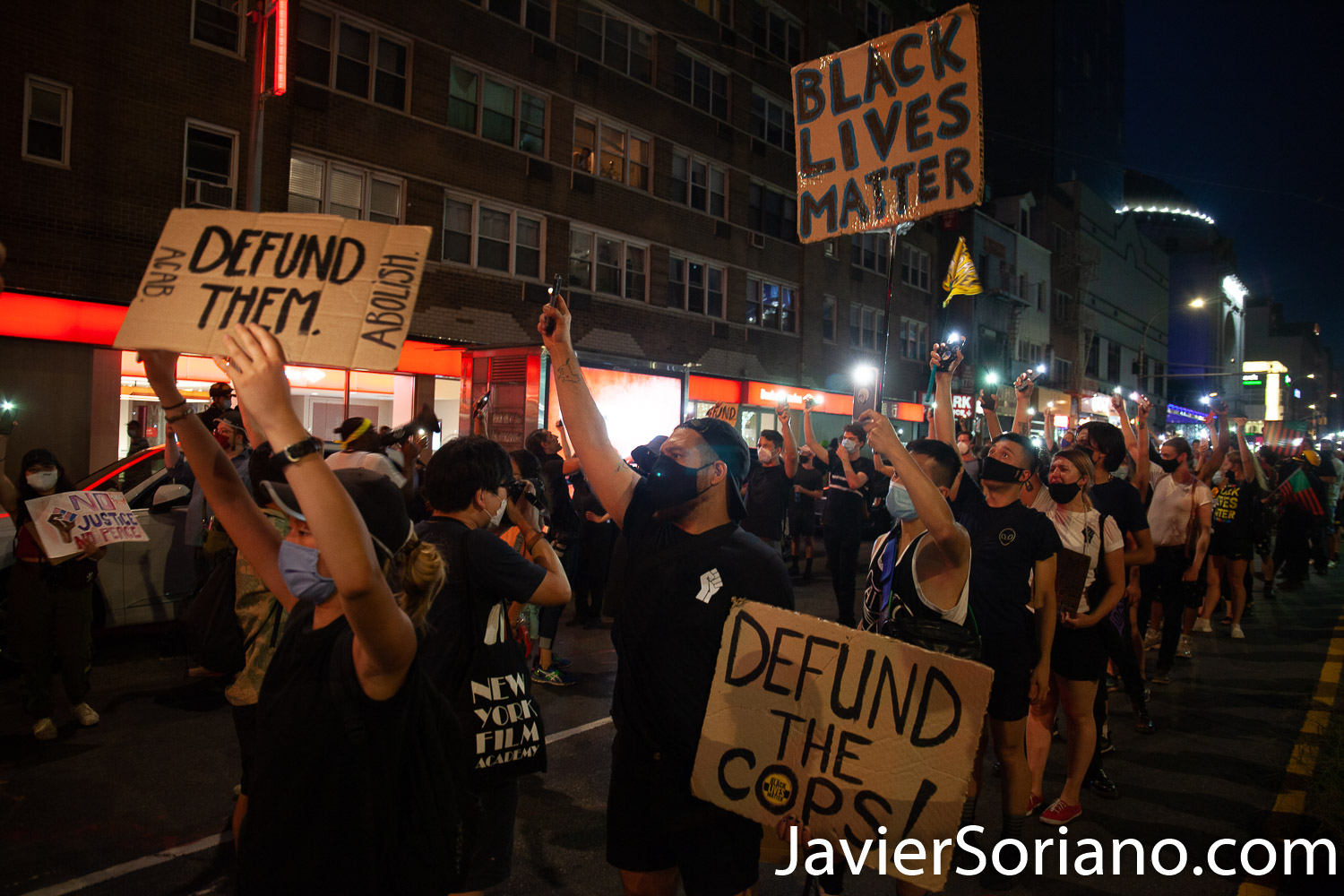 Thursday, July 30, 2020. Manhattan, New York City - Rally and March: “Not in our city. Not on our watch.” Demonstrators gathered at Foley Square Park where they had a rally. Speakers spoke in support of undocumented immigrants, Trans women, Trans men and the Black community, in general. After the rally, protesters marched to Park Row and Worth St where activists staged a Die-in for victims of police brutality in New York and in the country. Demonstrators also demanded the resignation of the New York City Police Commissioner, Dermot Shea. Photo by Javier Soriano/www.JavierSoriano.com