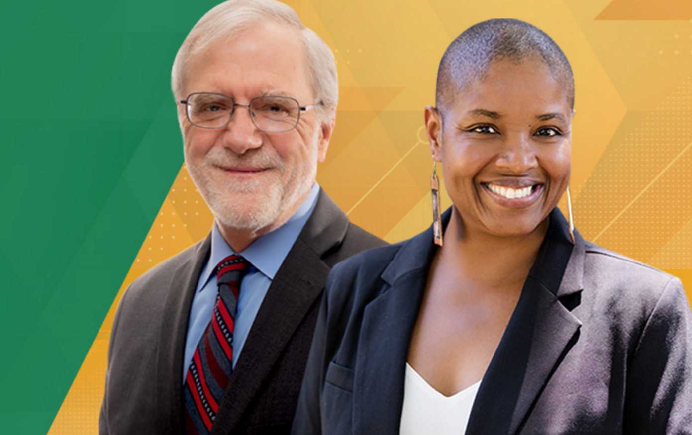 Saturday, July 11, 2020 - Howie Hawkins Wins Green Party Nomination, Angela Walker His Running Mate.  Screen shot from howiehawkins.us