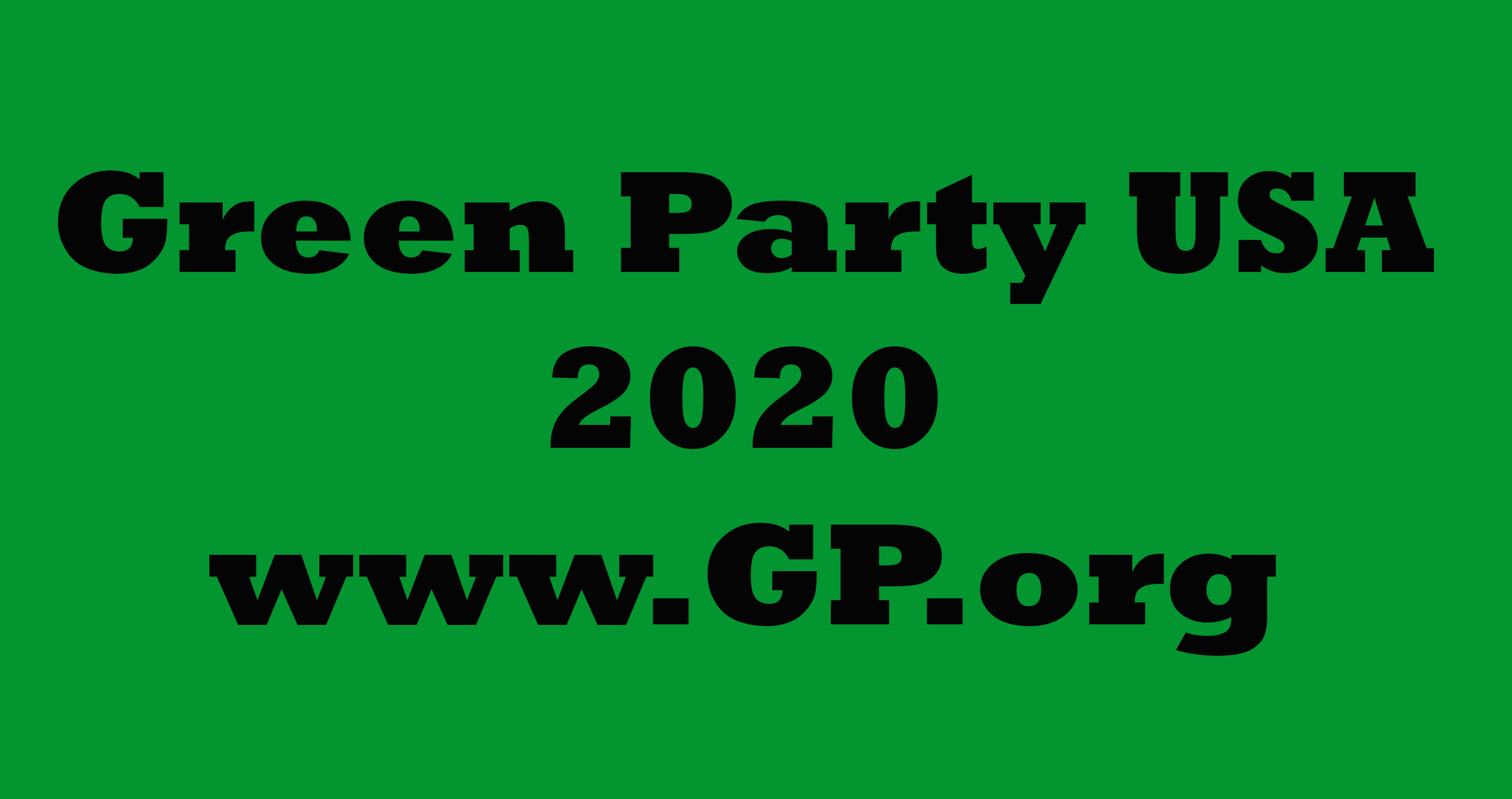 Saturday, July 11, 2020. - "Today, Howie Hawkins was nominated by the Green Party of the United States for president of the United States. Hawkins has selected Angela Walker as his running mate as the vice presidential nominee." Press release by the Howie Hawkins campaign.