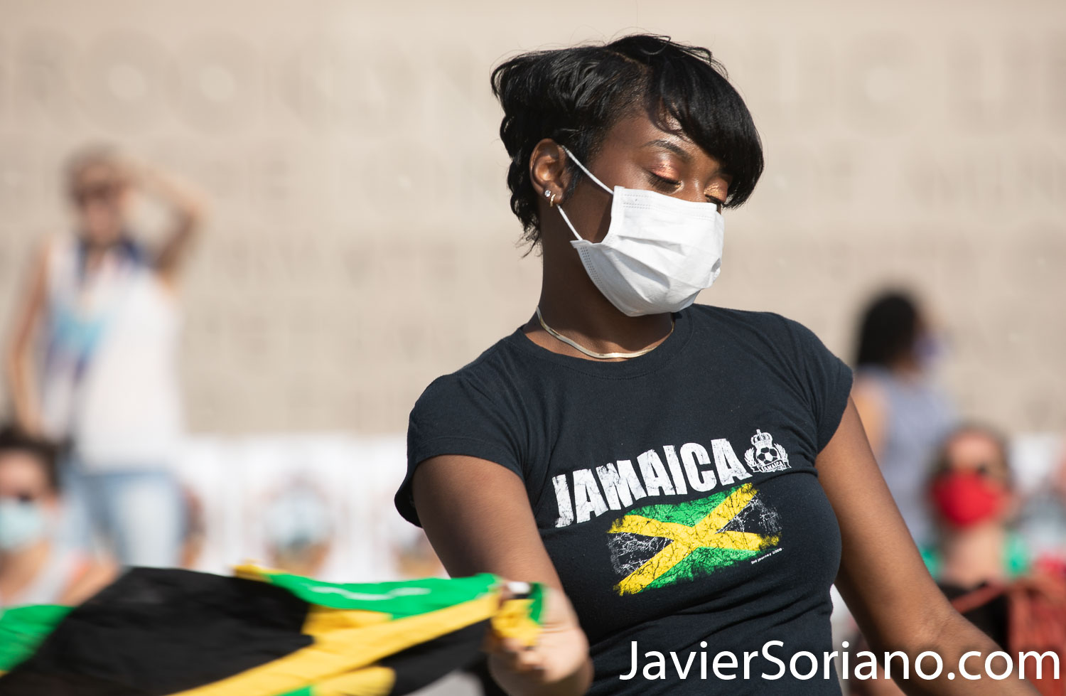 Sunday, September 6, 2020. Brooklyn, New York City - “Community Carnival” at Grand Army Plaza in Brooklyn. The Wide Awakes and Large Up said: “We celebrate and honor the beauty and brilliance of Caribbean culture. As many of you all know, due to COVID-19, the annual West Indian Day parade is going virtual this year. With love and in solidarity, The Wide Awakes and Large Up are excited to amplify the voices of our Caribbean brothers and sisters with a fun filled day of unity and empowerment." Photo by Javier Soriano/www.JavierSoriano.com