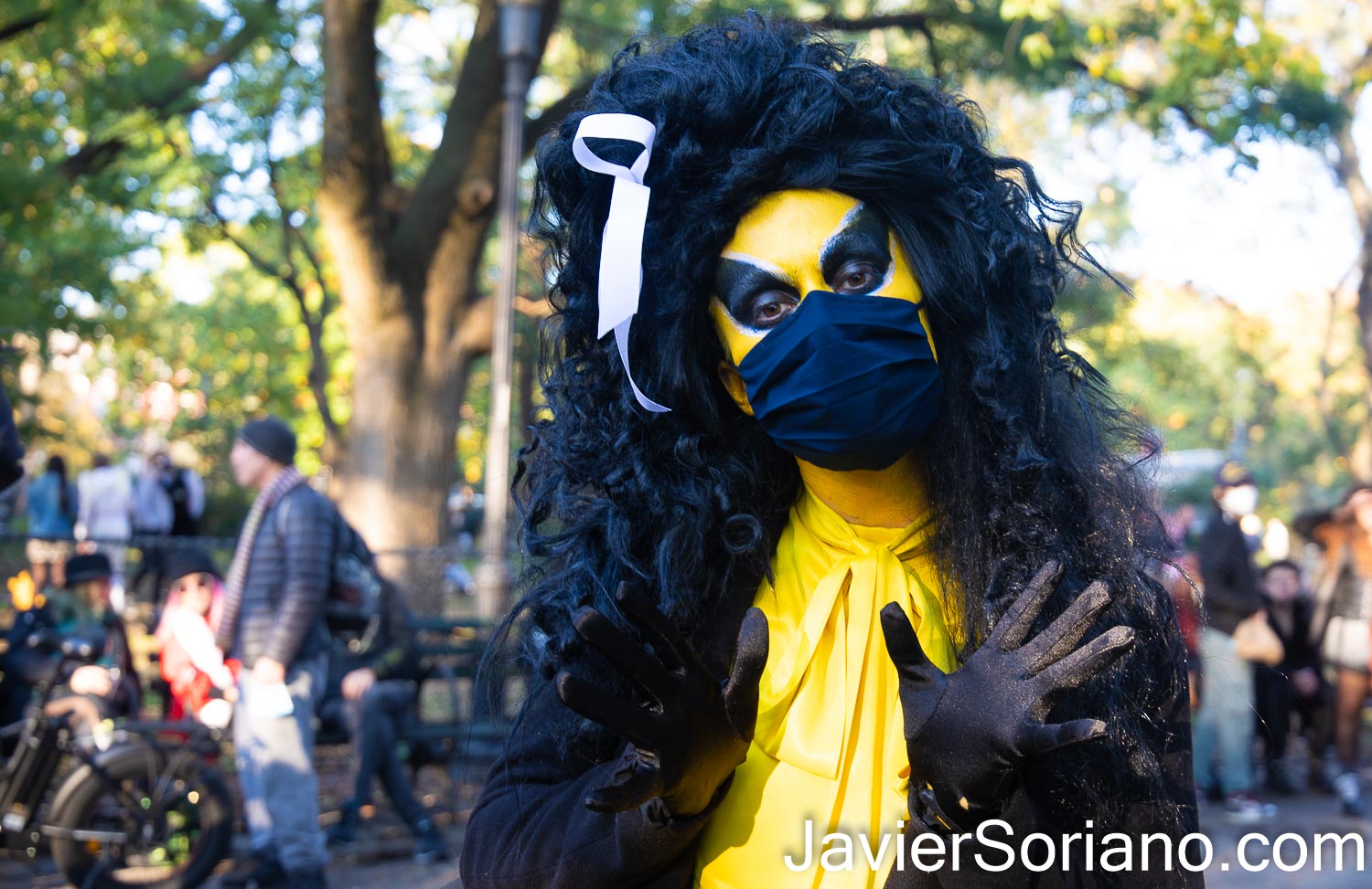 Saturday, October 31, 2020. Manhattan, New York City – Halloween in "The City That Never Sleeps". Photo by Javier Soriano/www.JavierSoriano.com