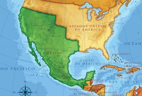 Mexico before the United States of America stole more than half its territory.